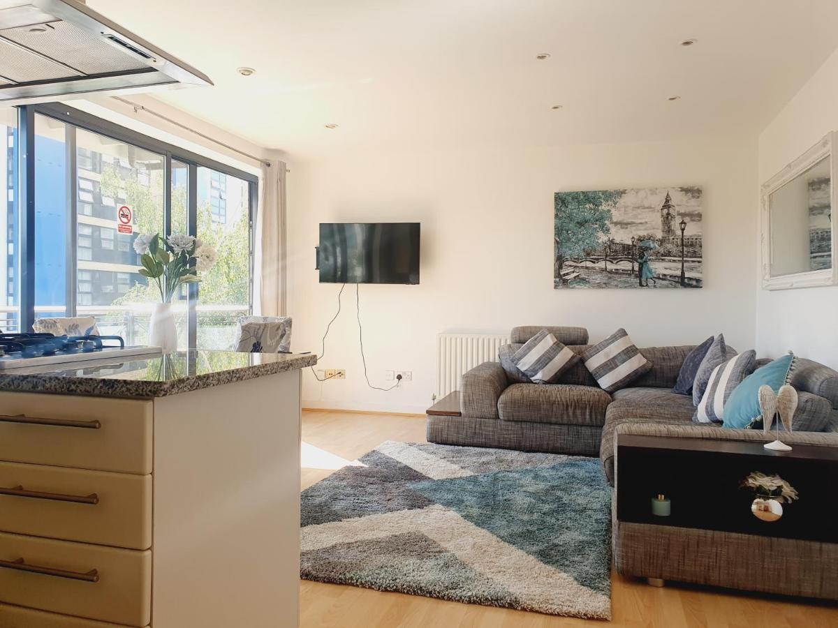Luxury Canary Wharf Apartment With Free Parking London Ngoại thất bức ảnh
